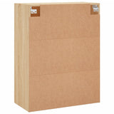 Wall Mounted Cabinet Sonoma Oak 69.5x34x90 cm 828407