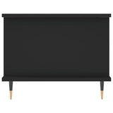 Coffee Table Black 90x50x40 cm Engineered Wood 829469