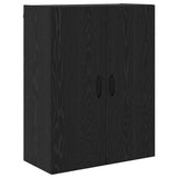 Highboard Black Oak 69.5 x 34 x 180 cm Engineered Wood 3416122