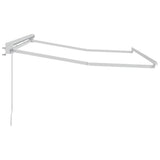 Awning Frame Manual Adjustable White 3 x 2 m Steel 42002523