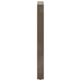 Bar Table Legs Natural Steel 2 pcs 50x cm Steel 4013331