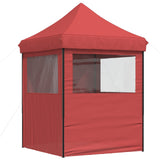 Party Tent Folding Burgundy 200 x 200 x 306 cm Oxford Fabric 42023536