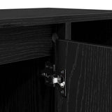TV Cabinet Black Oak 100 x 35 x 55 cm Engineered Wood 881023