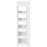 Shoe Rack White 60x30x98 cm Engineered Wood 859923
