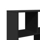 Room Divider Black 100x33x156.5 cm Engineered Wood 3309529