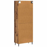 Highboard Old wood 69.5 x 34 x 180 cm Engineered wood 3403183