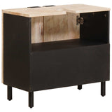 Bathroom Sink Cabinet White 62 x 33 x 58 cm Solid Mango Wood 4017883