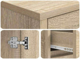 Wall-mounted Sink Vanity Sonoma Oak 35 x 20 x 81 cm 890762