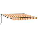 Retractable Awning Multicolour 300 x 250 cm Polyester and Metal 3329978