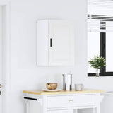 Kitchen Wall Cabinet Porto White Engineered Wood 854027
