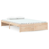 Bed Frame without Mattress Solid Wood 120x200 cm 814944