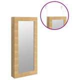 Mirror Jewellery Cabinet Wall Mounted 30x8.5x67 cm 353210