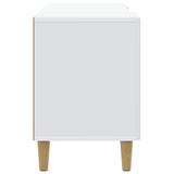 TV Cabinet White 102 x 34.5 x 50 cm Engineered Wood 894695