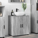Bathroom Cabinet with Storage Grey Sonoma 61 x 35 x 64 cm 883290