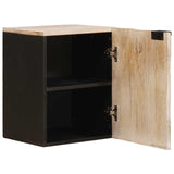 Bathroom Hanging Cabinet White 38 x 33 x 48 cm Solid Mango Wood 4017884