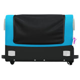 Bike Trailer Black and Blue 45 kg Iron 94044