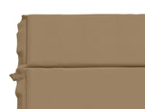Sunlounger Cushion GEMERT 100% Polyester Taupe 200 x 80 x 3 cm 948584