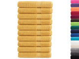 Premium Shower Towels "SOLUND" 10 pcs Gold 70x140 cm 600 gsm 137286