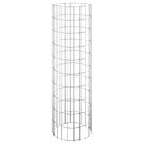 Circular Gabion Pole Galvanised Steel 30x100 cm 152012