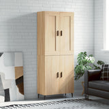 Highboard Sonoma Oak 69.5x34x180 cm Engineered Wood 3199572