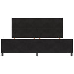 ZNTS Black Velvet Bed Frame 200x200 cm 3345031