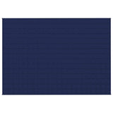 Weighted Blanket Blue 155x220 cm 7 kg Fabric 350740