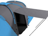 Large Camping Tent Tunnel Tent with 2 Bedroom and Living Area, 2000mm Waterproof, Portable with Bag T3398P349000