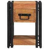 ZNTS Nightstand 30x30x40 cm Solid Acacia Wood 4016710