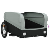 Bike Trailer Black and Grey 45 kg Iron 94042