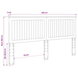 Headboard Sonoma Oak Engineered wood 887728