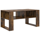Coffee Table Smoked Oak 92 x 49.5 x 45 cm Engineered Wood 8000112