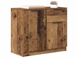 Sideboard with Drawer Old Wood 60 x 30 x 70 cm Engineered Wood 880773