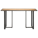 Dining Table 140 cm Rough Mango Wood 320691