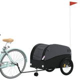 Bike Trailer Black 45 kg Iron 94157