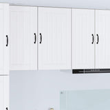 Wall Cabinet LUCCA White 50 x 31 x 80 cm Engineered Wood 885035