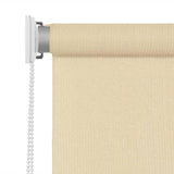 Outdoor Roller Blind 120x140 cm Cream 43439