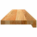Window Sills 2 pcs Light Brown 100x20x2 cm Solid Wood Oak 4009136