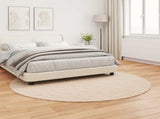 Anti-Slip Faux Rabbit Fur Rug OLITE Taupe 160 cm Polyester 42021758