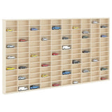 Wall Display Case Wall-Mounted Beige 98 x 4.5 x 55 cm 42015608