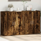 Sideboards 2 pcs Smoked Oak 60x31x70 cm Engineered Wood 3276543
