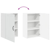 Wall Cabinet LUCCA High Gloss White 50 x 31 x 80 cm 885039