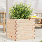 Garden Planter 50x50x45.5 cm Solid Wood Pine 847243