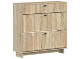 Shoe Cabinet EDE 78 x 24 x 103 cm Engineered Wood Sonoma Oak 895997