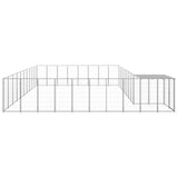 Dog Kennel Silver 25.41 m Steel 3082246