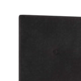 Headboard with Headboard Black 100 cm Faux Leather 3337817