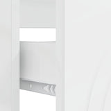 Bathroom Sink Cabinet ALKMAAR High Gloss White 82 x 41x 59 cm 896139
