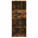 Highboard Smoked Oak 50x42.5x124 cm Engineered Wood 846177