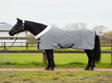 Horse Blanket Full Light Grey and Pink 125 cm Polar fleece 42013362