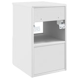Bathroom Cabinet White 30 x 41 x 50 cm Engineered Wood 890492