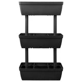 Garden Planter 6 pcs 100 cm Anthracite 151823